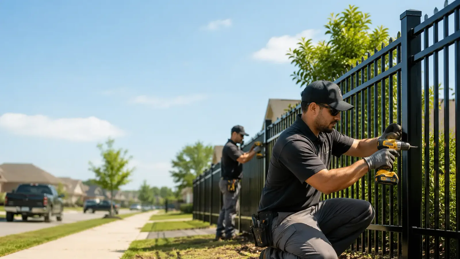 Metal Fence Installation in Como, TX